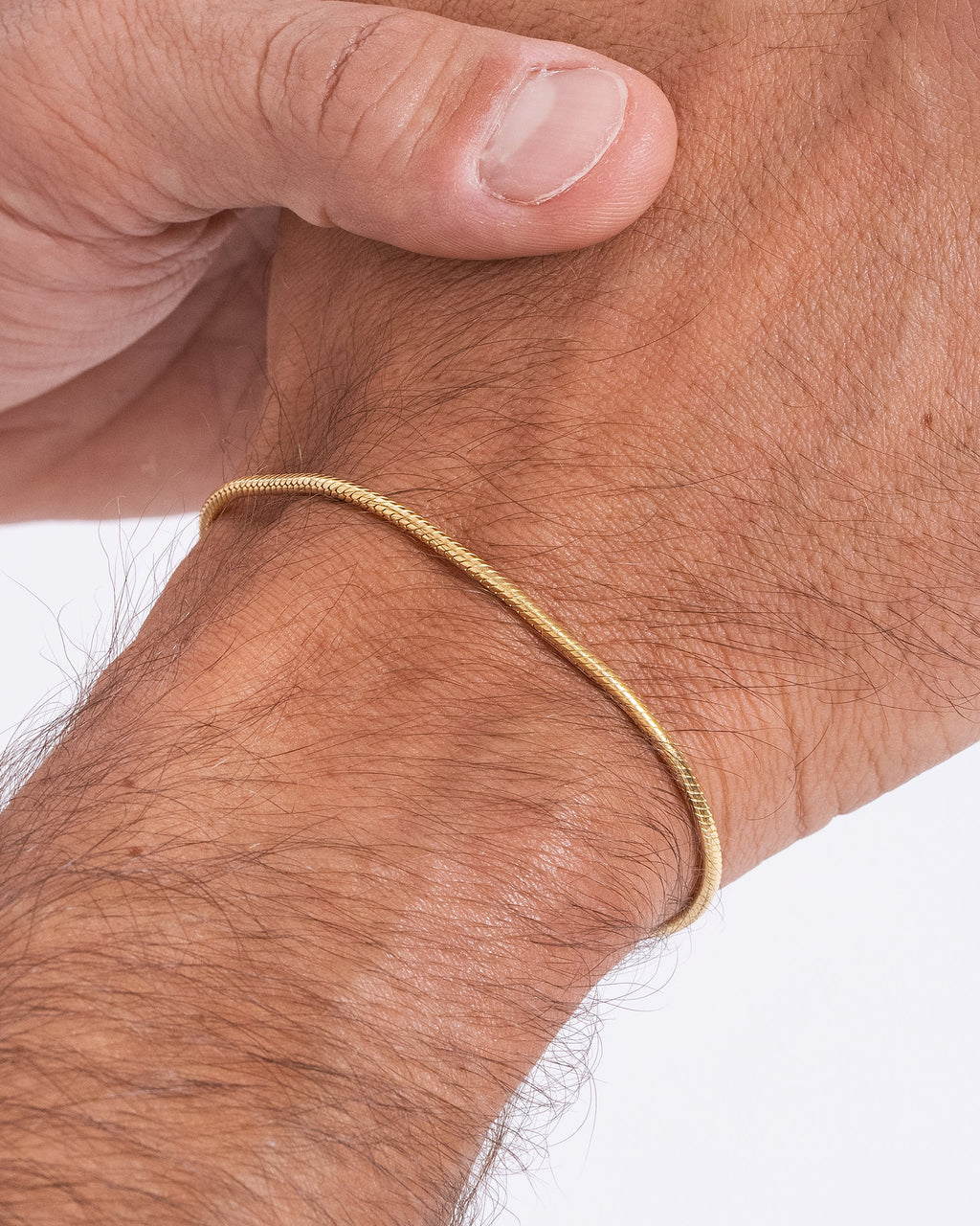 Snake Chain Bracelet - Gold