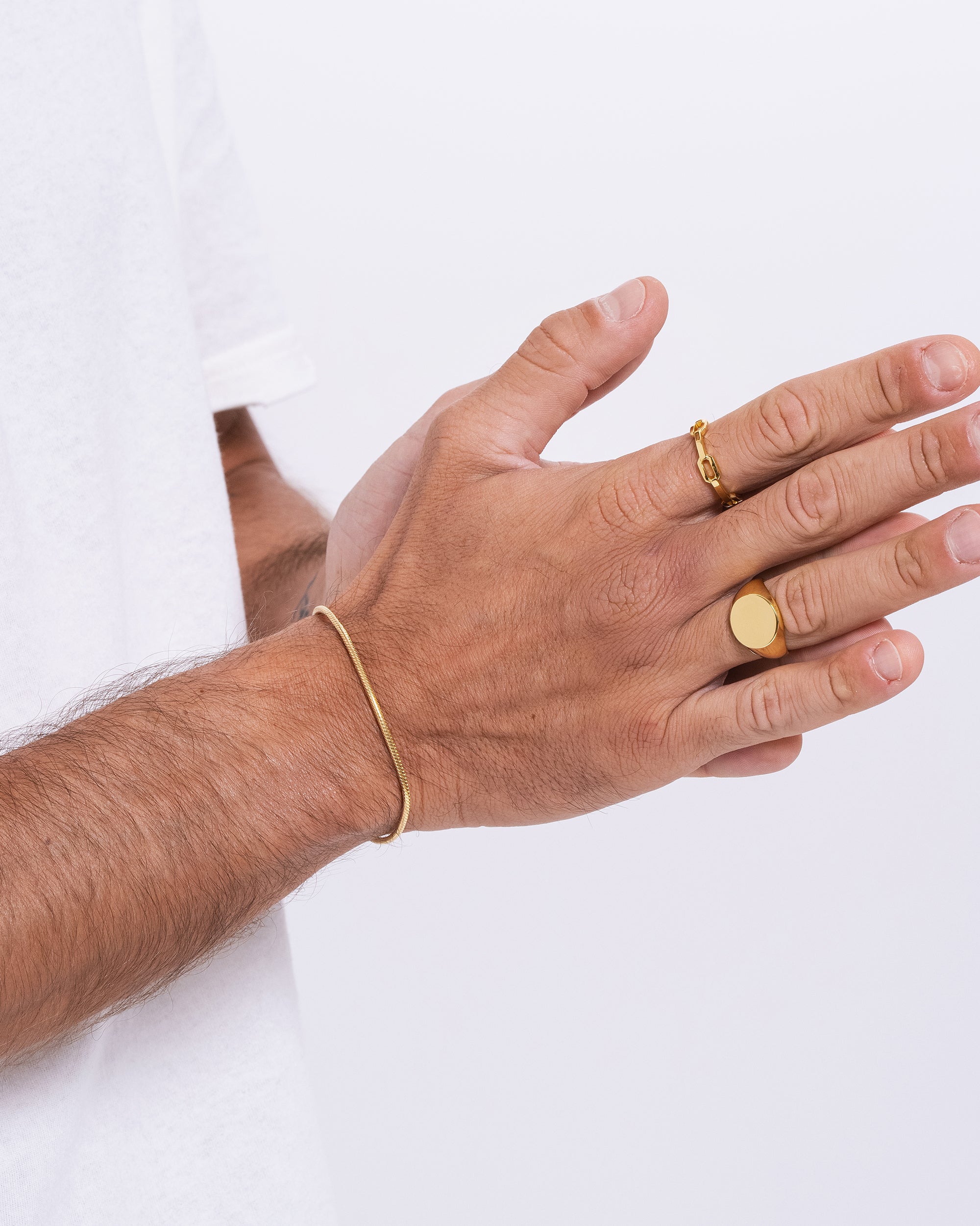 Snake Chain Bracelet - Gold