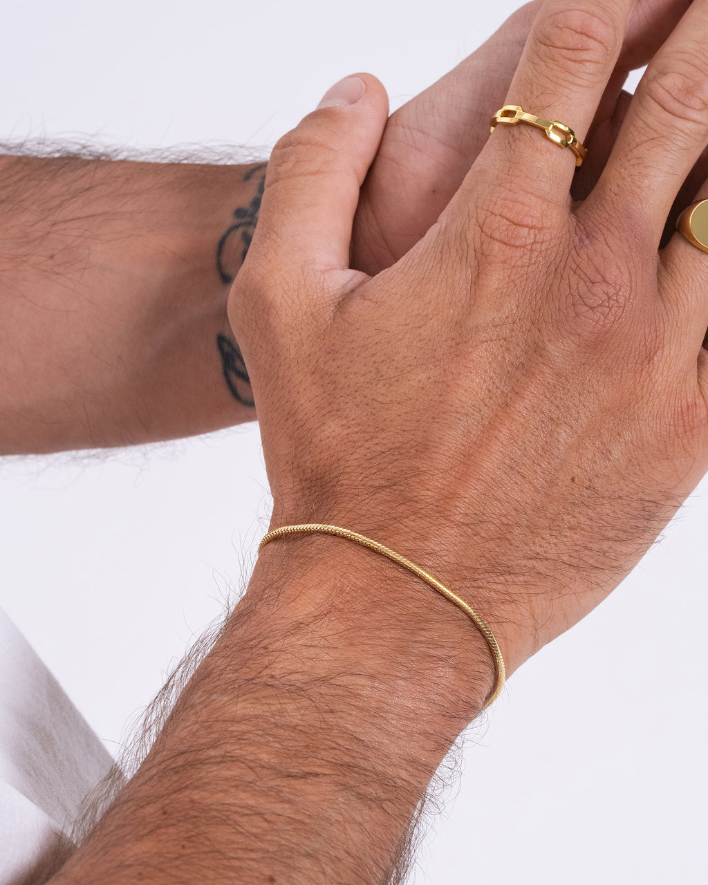 Snake Chain Bracelet - Gold