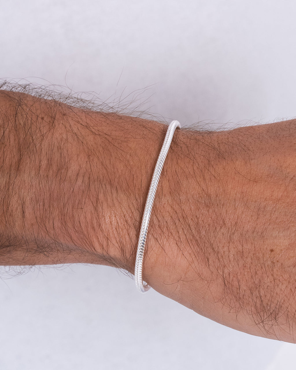 Snake Chain Bracelet - Silver